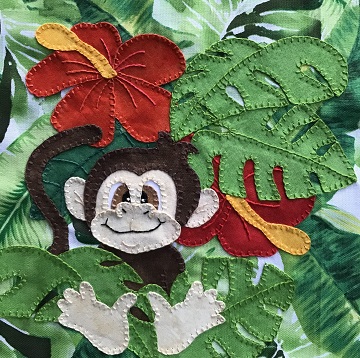 Chimpanzee by Ms P Designs USA