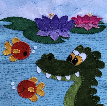Crocodile by Ms P Designs USA