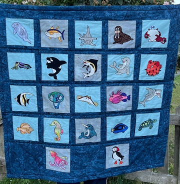 Ocean Animals by Crys M