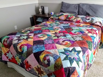 Snail's Trail and Stars B by Sharon @ Ms P Designs USA