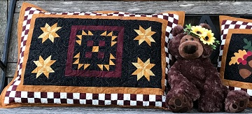 Autumn Pillow Shams by Ms P Designs USA