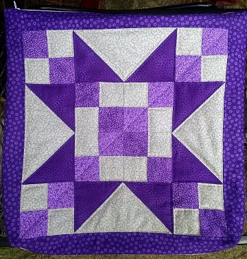 Purple Project Bag A by Sharon @ Ms P Designs USA