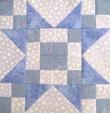 September Sawtooth Star by Sharon @ Ms P Designs USA
