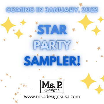 Star Party Samper Teaser A by Ms P Designs USA