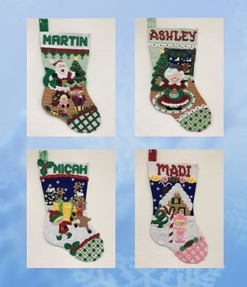Santa and Co. Christmas by Ms P Designs USA