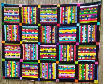 Sticks and Stones Quilt by Sharon @ Ms P Designs USA