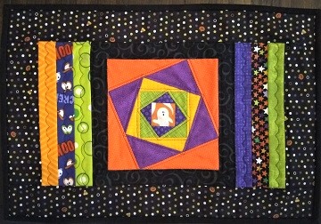 Wonky Halloween Place Mat B by Ms P Designs USA