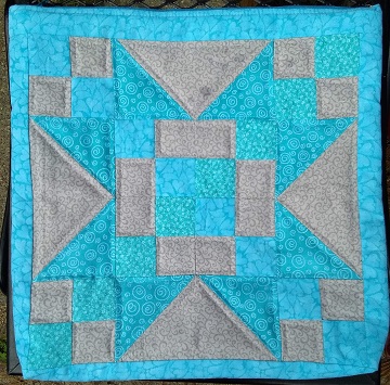 Aqua Project Bag A by Sharon @ Ms P Designs USA