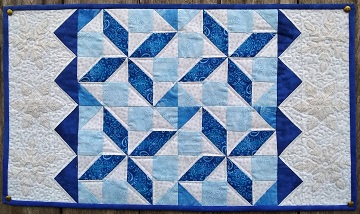 Let It Snow Table Topper by Ms P Designs USA