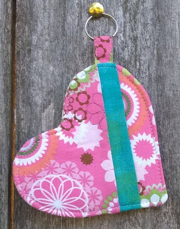 February Heart Zipper Bag C by Sharon @ Ms P Designs USA