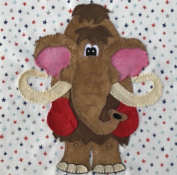 Boxer Mammoth by Ms P Designs USA