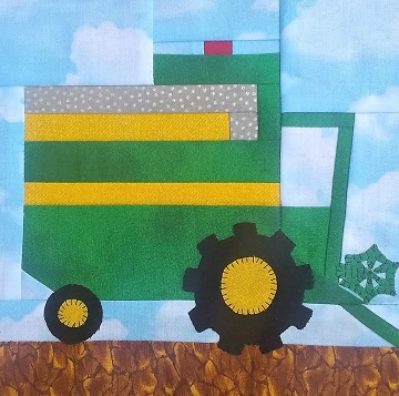 Harvester Combine by Ms P Designs USA
