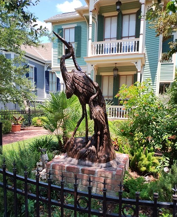 Galveston tree sculptures by Sharon @ Ms P Designs USA