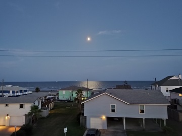 View from the beach house deck by Sharon @ Ms P Designs USA