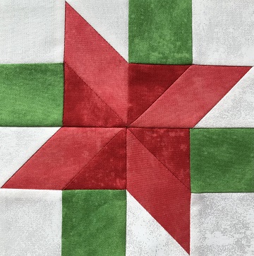 Flower Block A by Ms P Designs USA