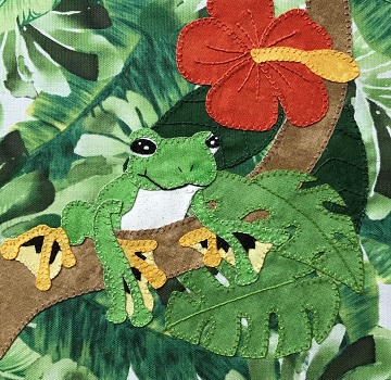 Flying Frog by Ms P Designs USA