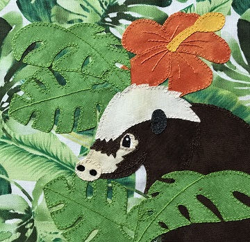 Sunda Stink Badger by Ms P Designs USA