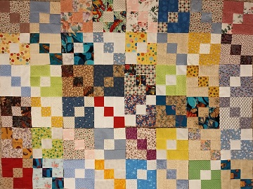 October Carolina Chain Blocks by Sharon @ Ms P Designs USA