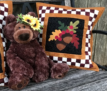 Autumn Pillow by Ms P Designs USA