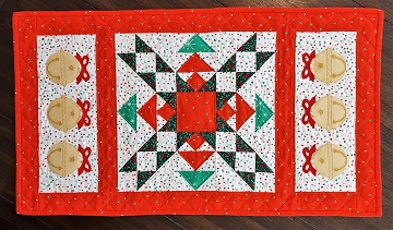 Christmas Star Table Topper by Ms P Designs USA