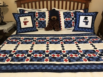 Winter Bed Set by Ms P Designs USA