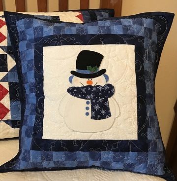 Winter PIllow by Ms P Designs USA