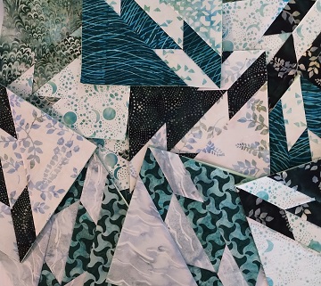 Batik blocks February 2024 by Sharon @ Ms P Designs USA