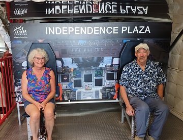 Sharon and Dave Space Center Houston April 2024