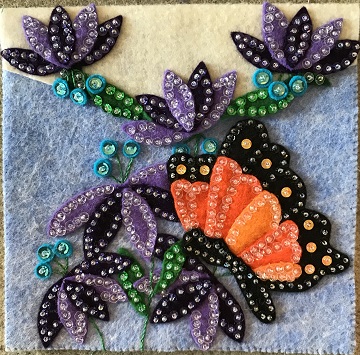 Butterfly Gift Pocket by Ms P Designs USA