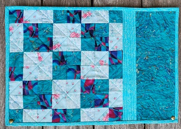 Aqua Place Mat by Sharon @ Ms P Designs USA