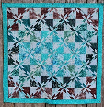 Chocolate Mint Hunters Star by Sharon @ Ms P Designs USA