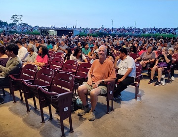 Dave at Miller Outdoor Theater by Sharon @ Ms P Designs USA