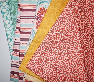 Fabric from kit by Sharon @ Ms P Designs USA