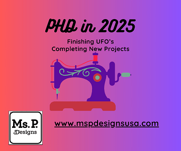 PHD in 2025 Logo by Ms P Designs USA