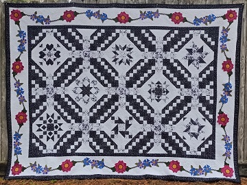 Black and White Delight by Ms P Designs USA