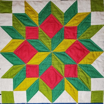 Carpenter's Wheel Star by Ms P Designs USA